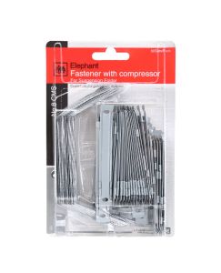 ลิ้นแฟ้ม 8 cm ตราช้าง รุ่น 905 สีเงิน 