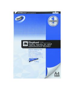 สมุดฉีก ตราช้าง รุ่น P-101 ขนาด A4 60แกรม 50 แผ่น เส้นตรง 8 มม. 