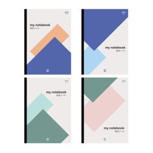 สมุดบันทึกปกอ่อน แบบญี่ปุ่น ตราช้าง รุ่น G-102 ขนาด B5 (คละลาย) 