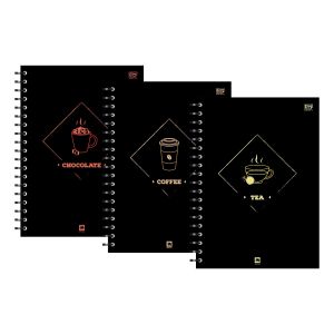 สมุดบันทึกปกอ่อนริมลวด ตราช้าง WPP-333 ขนาด B5 (คละลาย)