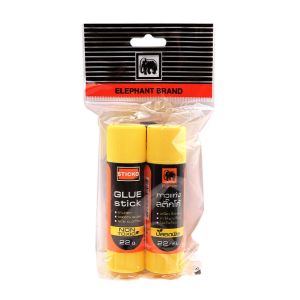 กาวแท่ง ตราช้าง Sticko 22G.(แพ็ค 2)