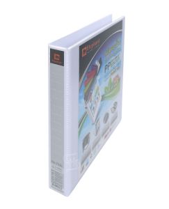 แฟ้ม 3 ห่วง ขนาด A4 ปก PP TEARSEAL รุ่น 7330 สีขาว ตราช้าง