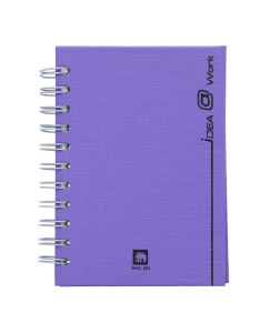 สมุดบันทึกริมลวด ตราช้าง WHC-203 ขนาด A6 (คละสี)