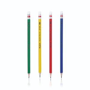 ดินสอดำ Quantum QP930 HB (กล่อง 12 แท่ง) (คละสี)