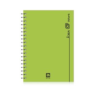 สมุดบันทึกริมลวด ตราช้าง WP-102 ขนาด A5 (คละสี)