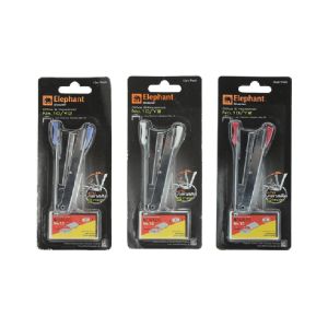 ชุดเครื่องเย็บพร้อมลวด ตราช้าง HS-10/Y2 (คละสี)