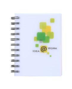 สมุดบันทึกริมลวด ตราช้าง WP-113 ขนาด A6 (คละลาย)