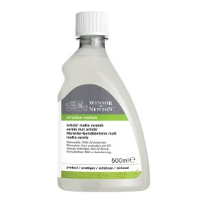 สื่อผสมสีน้ำมัน Matte Varnish Winsor & Newton 500มล. #3049733