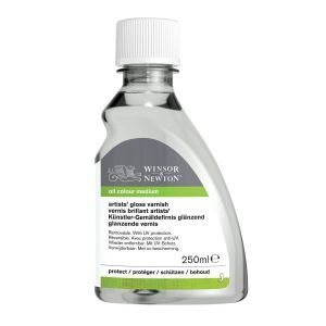 สื่อผสมสีน้ำมัน Gloss Varnish Winsor & Newton 250มล. #3039732