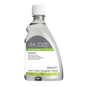 สื่อผสมสีน้ำมัน Sansodor Sovents Winsor & Newton 500มล. #3049757