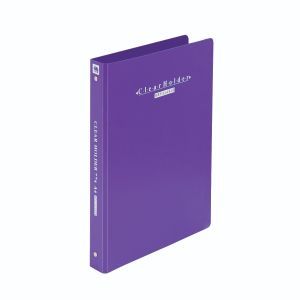 แฟ้มโชว์เอกสาร ตราช้าง รุ่น 774A4 ขนาด A4 สีม่วง 