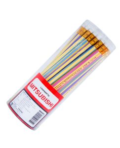 ดินสอดำ Mitsubishi เบอร์ 2522 (กระบอก 50 แท่ง)