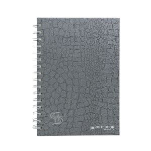 สมุดบันทึกปกแข็งริมลวด ตราช้าง รุ่น CROC WHC-401CS ขนาด A5