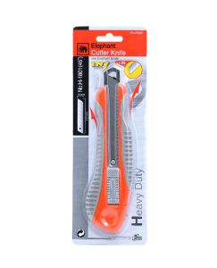 คัตเตอร์ ตราช้าง รุ่น H-1801 ขนาด 18 มม. 