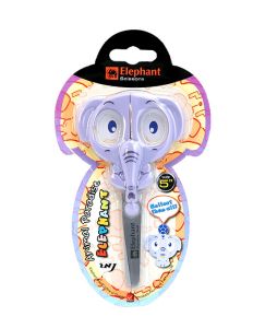 กรรไกร ตราช้าง ลายช้าง แฟนซี ขนาด 5 นิ้ว 