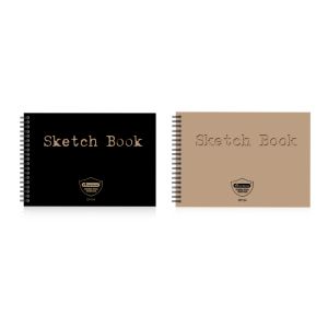 สมุดสเก็ตซ์ขนาด A5 100แกรม 50แผ่น Master Art SP104 คละสี