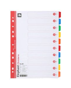 อินเด็กซ์ดับเบิลดูราสตริป 1-10 ตราช้าง รุ่น 351