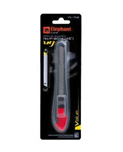 คัตเตอร์ ตราช้าง รุ่น P-901A ขนาด 9 มม. 