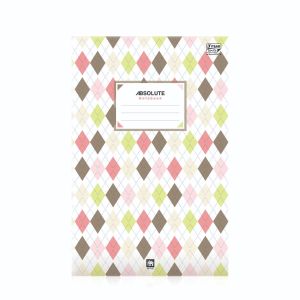 สมุดบันทึก 5/100 70 แกรม 100 แผ่น JAZZY HC-515 (คละลาย) ตราช้าง