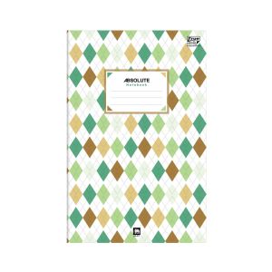 สมุดบันทึก 70 แกรม 100 แผ่น JAZZY HC-517 (คละลาย) ตราช้าง