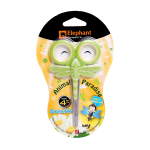 กรรไกร ตราช้าง แมลงปอ แฟนซี ขนาด 4 1/2 นิ้ว 