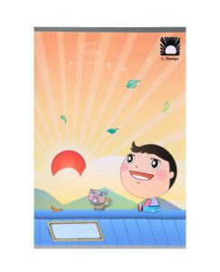 สมุดนักเรียน ตราช้าง L102 60 แกรม 40 แผ่น (คละลาย) 