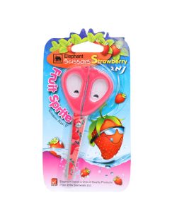 กรรไกร ตราช้าง สตรอเบอรี่ แฟนซี ขนาด 5 นิ้ว 