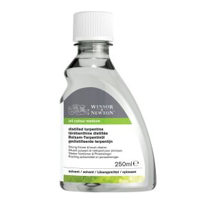 สื่อผสมสีน้ำมัน Distilled Turpentine Winsor & Newton 250มล. #3039744