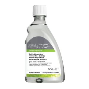สื่อผสมสีน้ำมัน Distilled Turpentine Winsor & Newton 500มล. #3049744