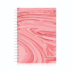 สมุดบันทึกปกแข็งริมลวด ตราช้าง รุ่น VIVA-101 ขนาด A5 (คละลาย)