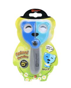 (Clearance) กรรไกร ตราช้าง รูปหมี แฟนซี ขนาด 5 นิ้ว (SD173364)