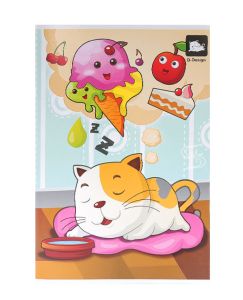 สมุดนักเรียน ตราช้าง Q106 60 แกรม 80 แผ่น (คละลาย) 