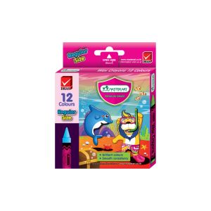 สีเทียนขนาดมาตรฐาน มาสเตอร์อาร์ต 12 สี