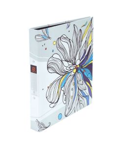 แฟ้ม 2 ห่วง ตราช้าง รุ่น 226B ปกกระดาษพิมพ์ลาย (คละสี) 