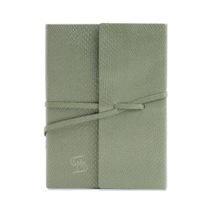 สมุดบันทึก 100 แกรม 120 แผ่น สีเขียว PYTHON-102 ตราช้าง (สินค้าชำรุด)