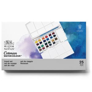 ชุดสีน้ำก้อนระดับศิลปิน Winsor & Newton 24สี Painting Plus #0390376