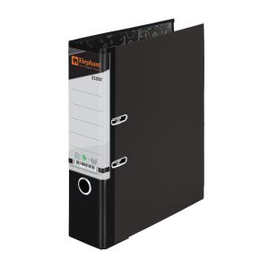 แฟ้มสันกว้าง 3 นิ้วตราช้างรุ่น 2100F กาแล็กซี่ สีดำ