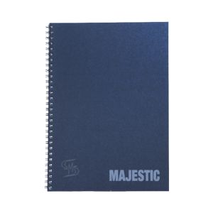 สมุดบันทึกปกแข็งริมลวด ตราช้าง รุ่น MAJESTIC-101 ขนาด B5 (คละสี) 