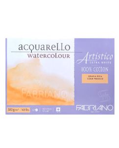 กระดาษวาดภาพ Fabriano Artistico 300แกรม ผิวกึ่งหยาบ ขนาด35.5x51cm 15 แผ่น