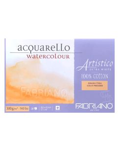 กระดาษวาดภาพ Fabriano Artistico 300แกรม ผิวกึ่งหยาบ ขนาด30.5x45.5cm 20 แผ่น