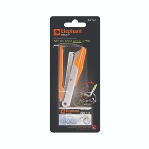 (Factory Sale) ชุดอุปกรณ์เย็บกระดาษ ตราช้าง No.10 EVO เบส/Y2 (คละสี) (SD227791)