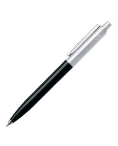 ปากกาลูกลื่น Sheaffer Sentinel 321 BP 0.7มม. Black/Brushed Chrome #321-BLK