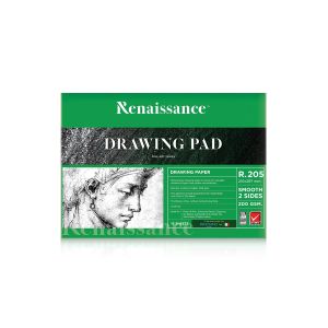 สมุดวาดภาพชนิดเรียบ Renaissance รุ่น R-205 ขนาด A4