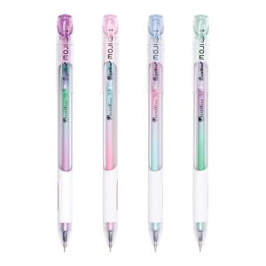 ปากกาลูกลื่น Quantum Moji 0.29 หมึกน้ำเงิน (คละสี)