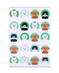 สมุดนักเรียน ตราช้าง รุ่น K-204R 60 แกรม 20 แผ่น (คละลาย) 