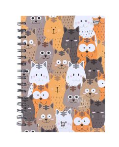 สมุดบันทึกริมลวด ตราช้าง รุ่น WHC-613 ขนาด A5 (คละลาย)