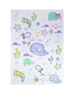 สมุดนักเรียน ตราช้าง รุ่น L-201 70 แกรม 40 แผ่น (คละลาย) 