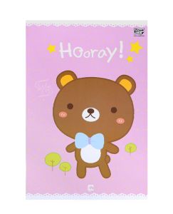 สมุดนักเรียน ตราช้าง รุ่น K-201 70 แกรม 20 แผ่น (คละลาย) 