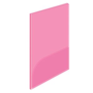 แฟ้มสัมมนาพลาสติก ตราช้าง รุ่น S01 ขนาด A4 สีชมพู 