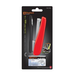 (Factory Clear) ชุดเครื่องเย็บกระดาษเบอร์35 ตราช้างรุ่น No.DS-45N BASE/Y2 สีแดง